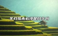 羊刃驾杀必须是月令吗 月令独杀为贵