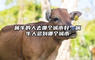 属牛的人去哪个城市好，属牛人忌到哪个城市 属牛的人适合的城市