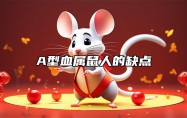A型血属鼠人的缺点 属鼠人几月出生最好