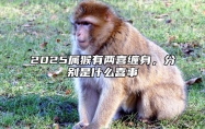 2025属猴有两喜缠身，分别是什么喜事 2025属猴人的全年运势