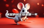 属鼠的桃花劫是哪一年 属鼠人的桃花劫是什么属相