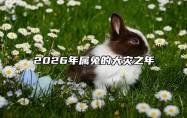 2026年属兔的大灾之年 2026年属兔人的全年运势如何