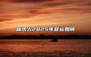 属虎人2025年官运如何 2025年属虎人的命运