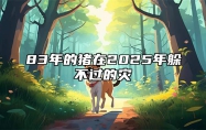 83年的猪在2025年躲不过的灾 83年属猪的2025年运势怎么样