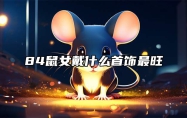 84鼠女戴什么首饰最旺 84属鼠女的终身吉祥物