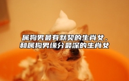 属狗男最有默契的生肖女，和属狗男缘分最深的生肖女 属狗的男生与属狗的女生合适吗