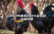 1993年属鸡2025运势及运程详解 1993年属鸡202年运势