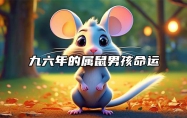 九六年的属鼠男孩命运 1996年属鼠男是什么命