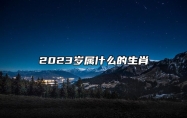 2023岁属什么的生肖 生肖兔在2023年的运势
