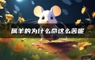 属羊的为什么命这么苦呢 农历几月出生羊命苦