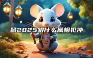 鼠2025跟什么属相犯冲 属鼠的2025年各方面怎么样?