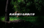 克夫命是什么样的八字 月支为伤官