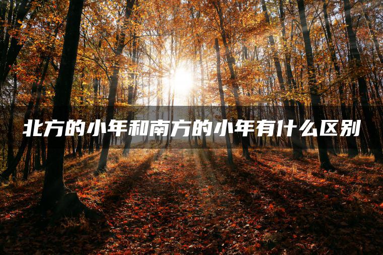 北方的小年和南方的小年有什么区别