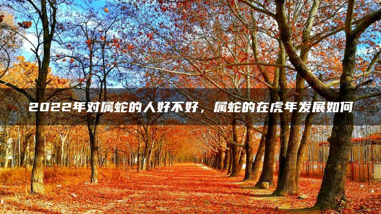 2022年对属蛇的人好不好，属蛇的在虎年发展如何