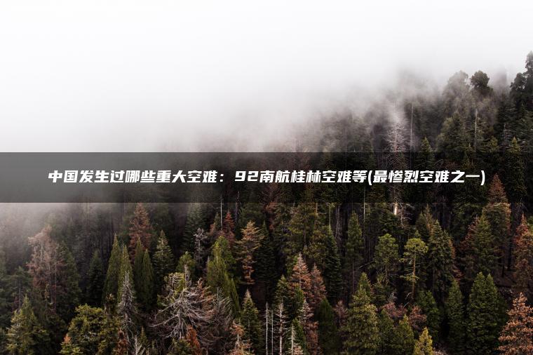 中国发生过哪些重大空难：92南航桂林空难等(最惨烈空难之一)