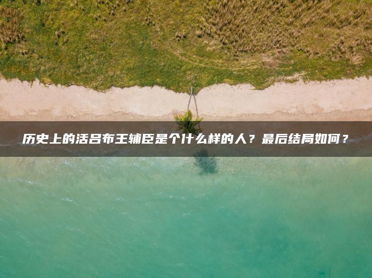 历史上的活吕布王辅臣是个什么样的人？最后结局如何？
