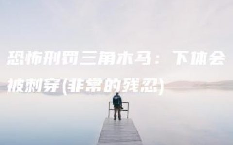 恐怖刑罚三角木马：下体会被刺穿(非常的残忍)