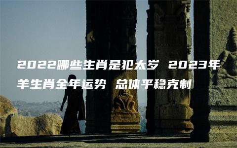 2022哪些生肖是犯太岁 2023年羊生肖全年运势 总体平稳克制