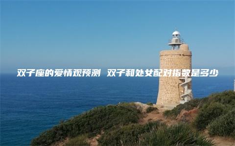 双子座的爱情观预测 双子和处女配对指数是多少