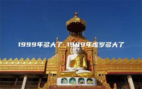 1999年多大了 1999年虚岁多大了