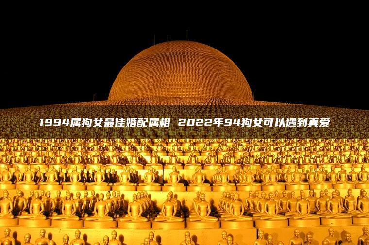 1994属狗女最佳婚配属相 2022年94狗女可以遇到真爱