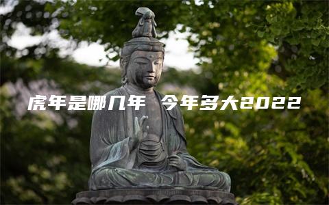 虎年是哪几年 今年多大2022