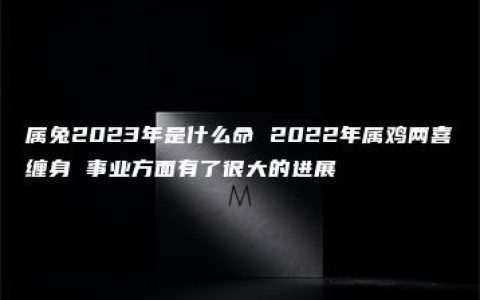 属兔2023年是什么命 2022年属鸡两喜缠身 事业方面有了很大的进展