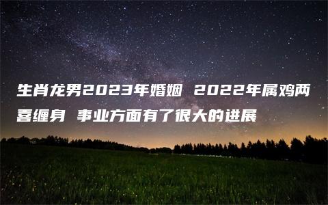 生肖龙男2023年婚姻 2022年属鸡两喜缠身 事业方面有了很大的进展