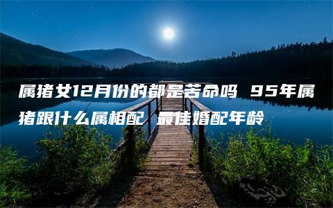 属猪女12月份的都是苦命吗 95年属猪跟什么属相配 最佳婚配年龄