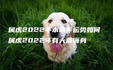 属虎2022年本命年运势如何 属虎2022年有大喜缠身