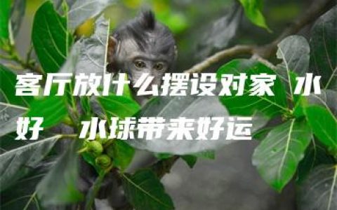 客厅放什么摆设对家風水好 風水球带来好运