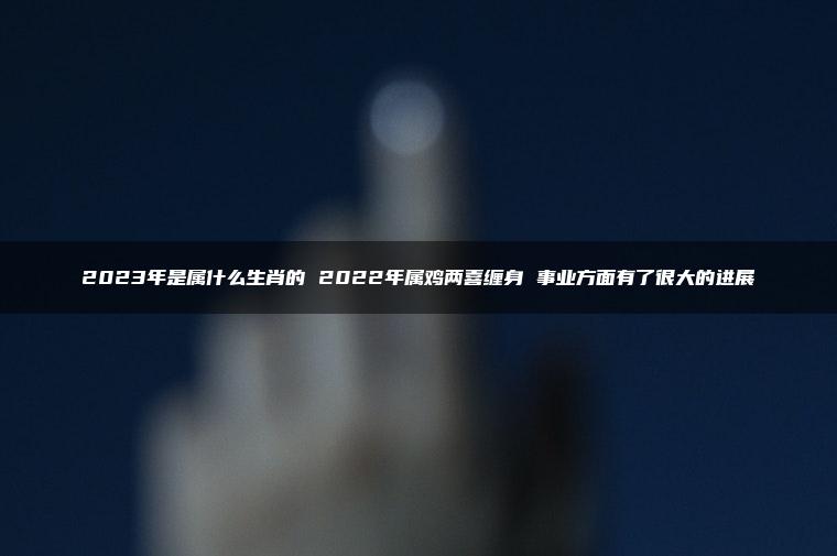 2023年是属什么生肖的 2022年属鸡两喜缠身 事业方面有了很大的进展