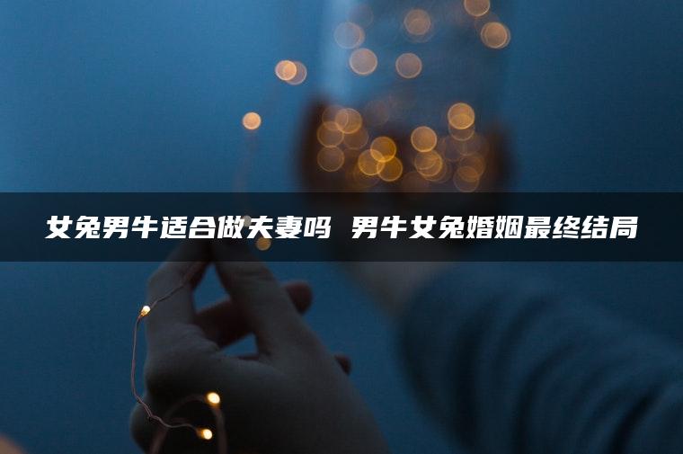女兔男牛适合做夫妻吗 男牛女兔婚姻最终结局